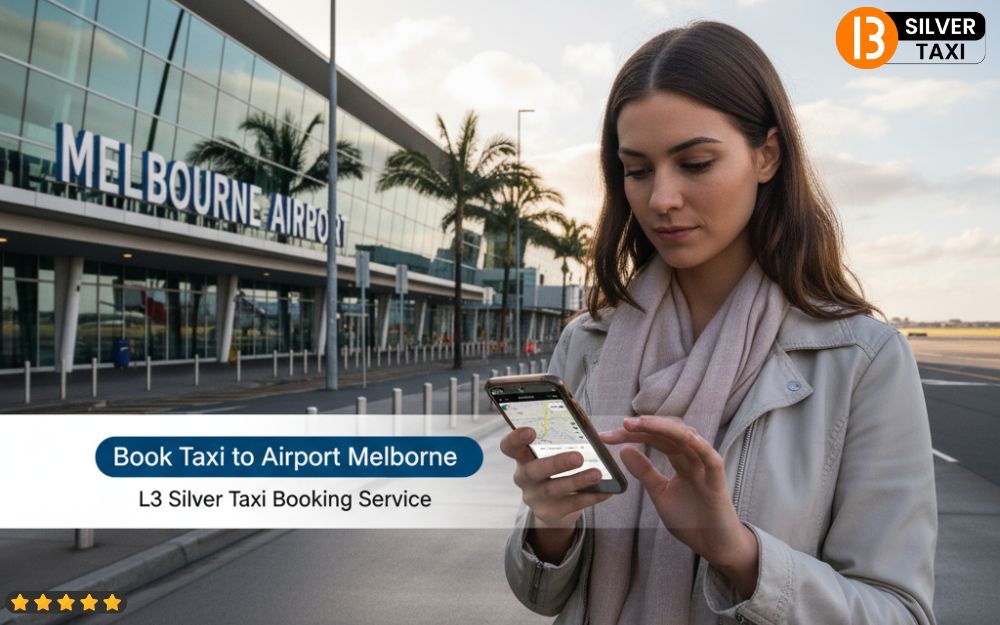 Book Taxi to Airport Melbourne – L3 Silver Taxi Booking Service