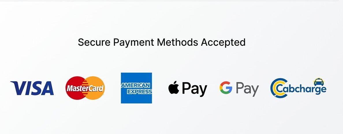 Secure Payment Methods Accepted by Best Value Taxi Melbourne Airport Transport